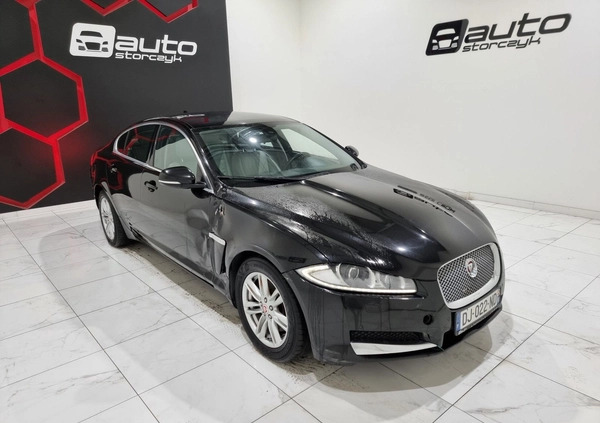 Jaguar XF cena 29900 przebieg: 260534, rok produkcji 2014 z Szadek małe 191